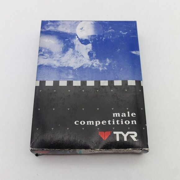 NEW TYR Male Competition Alliance Splice Racer Brief Swimsuit Black Green Sz 36 - Picture 4 of 8